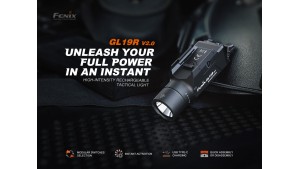 Fenix GL19R V2.0 - Lanternă Tactică pentru Pistol - 1200 Lumeni - 420 Metri
